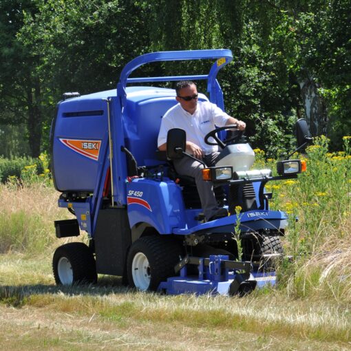 Iseki SF450 Out Front Mower available at Nigel Rafferty Groundcare, Cornwall