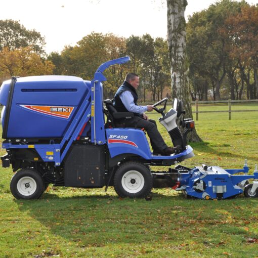 Iseki SF450 Out Front Mower available at Nigel Rafferty Groundcare, Cornwall