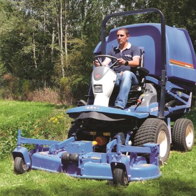 ISEKI SF370 Out-front mower available at Nigel Rafferty Groundcare, Redruth