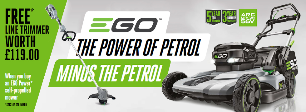 EGO STRIMMER OFFER IS BACK FOR 2018!