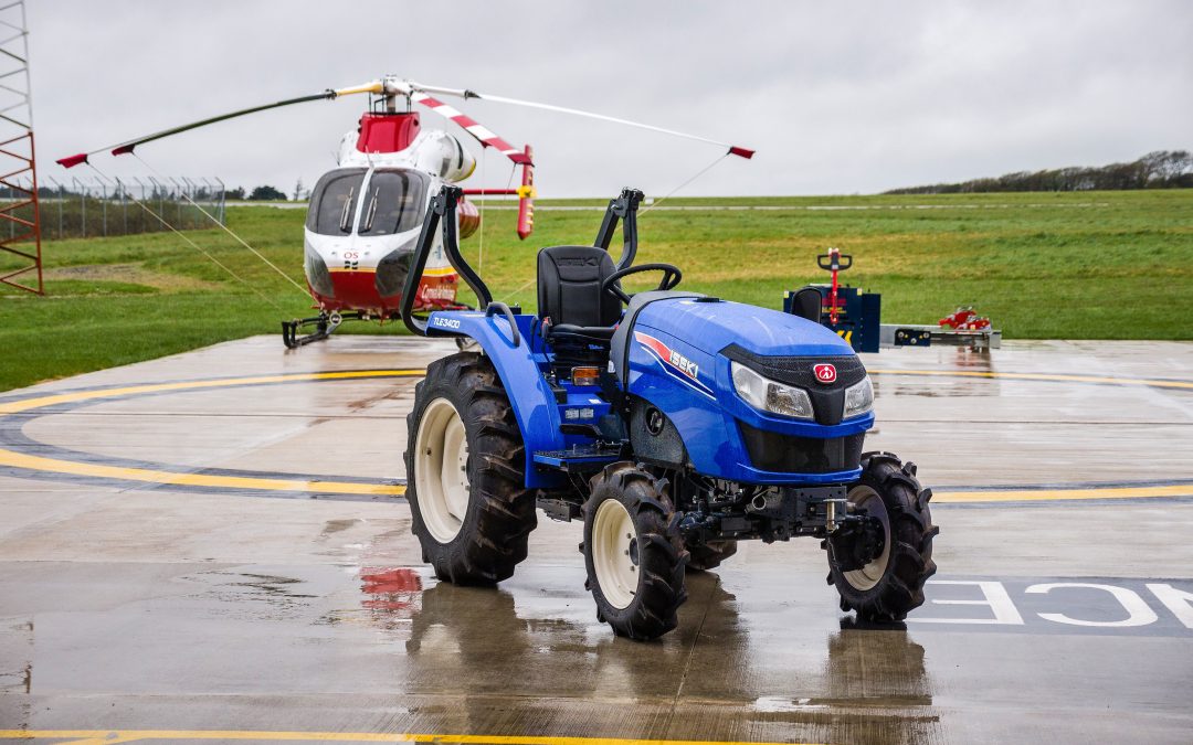 NIGEL RAFFERTY GROUNDCARE OFFERS FIRST AID TO CORNWALL AIR AMBULANCE