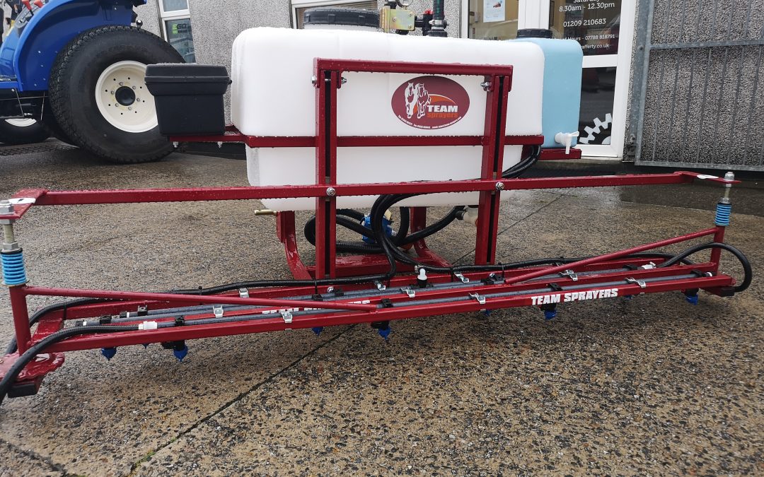 Team Sprayer Basic Tractor Mounted Sprayer available at Nigel Rafferty Groundcare Cornwall