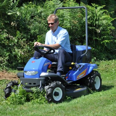 Iseki SRA950F Ride on Brushcutter available at Nigel Rafferty Groundcare, Cornwall