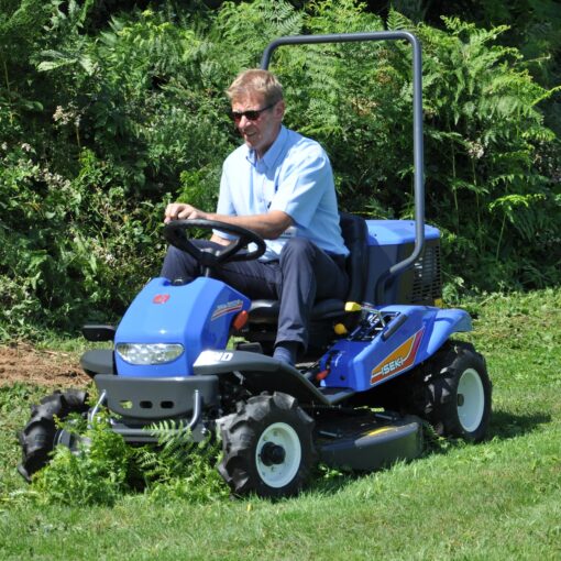 Iseki SRA950F Ride on Brushcutter available at Nigel Rafferty Groundcare, Cornwall