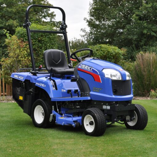 Iseki SXG216+ Ride-on Mower available at Nigel Rafferty Groundcare, Cornwall