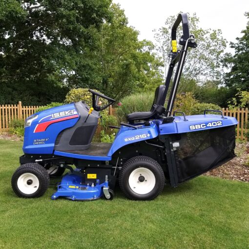 Iseki SXG216+ Ride on Mower available at Nigel Rafferty Groundcare, Cornwall