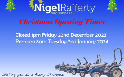 Christmas Opening Times 2023